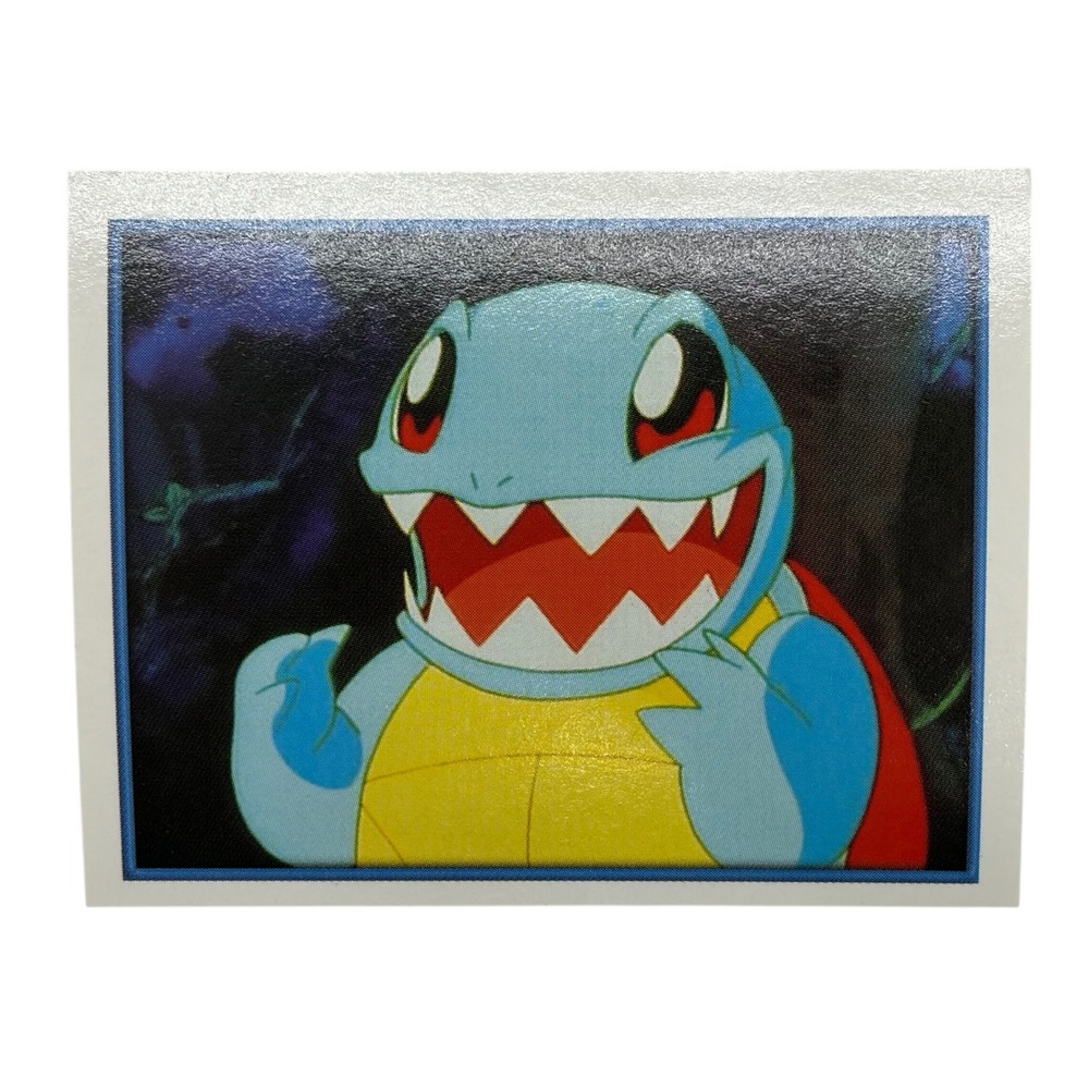 Vintage 2000 Merlin Pokemon Sticker 145 Squirtle Squad Sunglasses Nintendo
